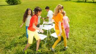 Bewegung draussen Schulsport planen outdoor